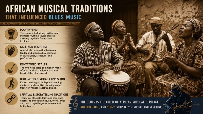 African musical traditions that influenced blues music