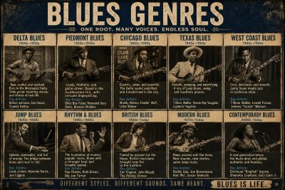 Blues Genres