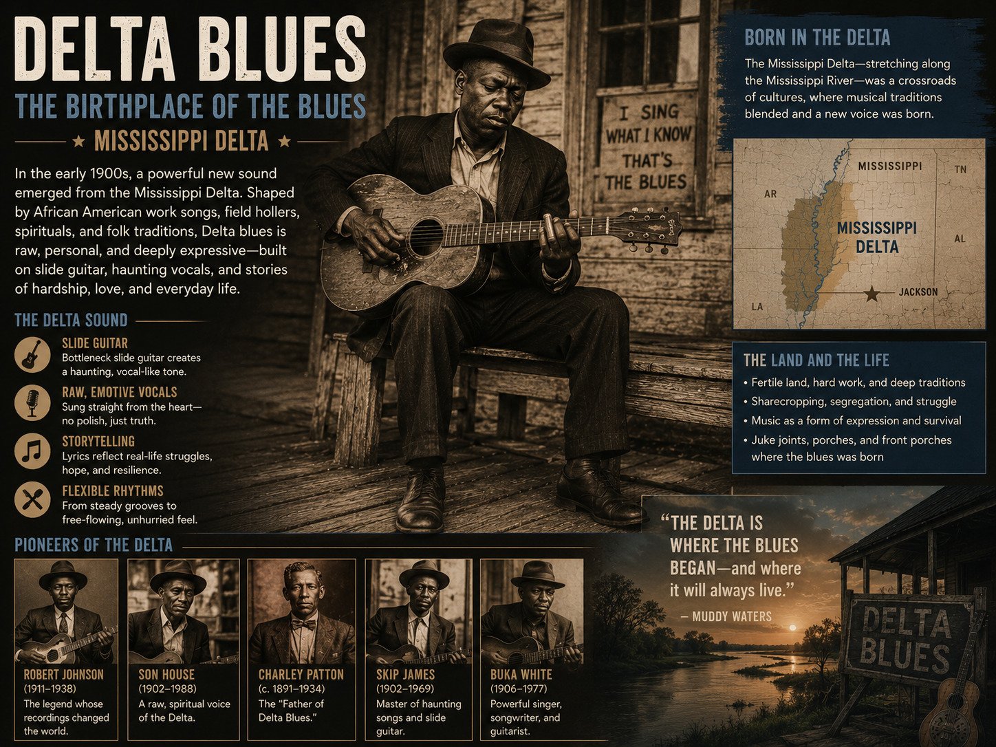 Delta Blues - Mississippi Delta