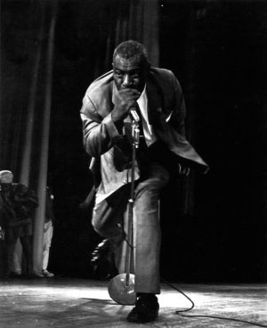 Howlin' Wolf performing